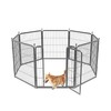 FXW Aster Dog Playpen Designed for Yard, 8 Panels