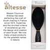 Alteste hairbrush with pure wild boar bristles, 13-row, black