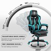 Vonesse Gaming Chair for Adults Gaming Chairs with Footrest Reclining