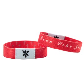 Apsvo Daily Bible Verse Bracelet Christian Bracelets for Men Women Scripture Tap Phone Bible Christian Religious Catholic Christmas Gift Jewelry (LOVE LIKE JESUS)