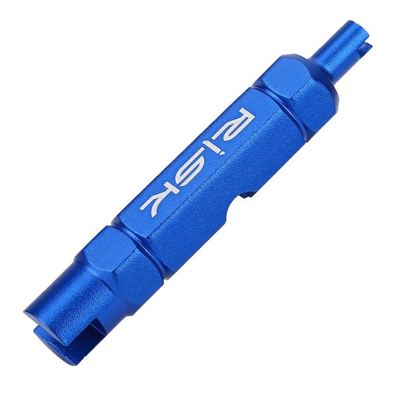 Keenso Bicycle Tyre Valve Removal Tool, Bicycle Aluminium Alloy Tyre