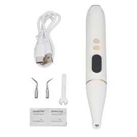 Electric Water Oral Flosser 5 Modes Remove Tartar Stains High Frequency Auto Off Rechargeable Teeth Irrigator White