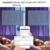 MoesGo WiFi Wall Push Button Smart Light Switch,Multi-Control, 2.4GHz WiFi