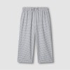 JAJU [JAJU] Women's Rayon Cotton Seersucker 7/8 Pajama Pants (Choose