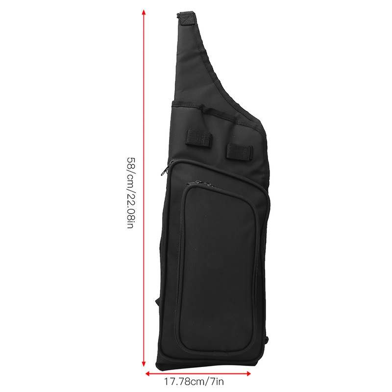 Portable 600D Oxford Cloth Archery Quiver Arrow Holder Pouch Single