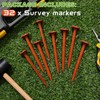 32 Pcs Garden Stakes Survey Markers Low Profile Survey Stakes