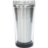 Takeya Third Wave Stainless Steel Tumbler with Transparent Lid, Clear,