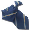 Men's Blue, Yellow & Sky Stripes Clip On Neck Tie