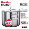 Hawkins 18 Litre Bigboy Pressure Cooker, Big Inner Lid Cooker,