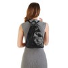 Samantha Look 019544 Women's Rucksack Genuine Leather, black, Einheitsgröße