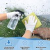 Bynccea Empty Clear Plastic Spray Bottles 13.5oz/400ml Adjustable Nozzle Mist/Stream