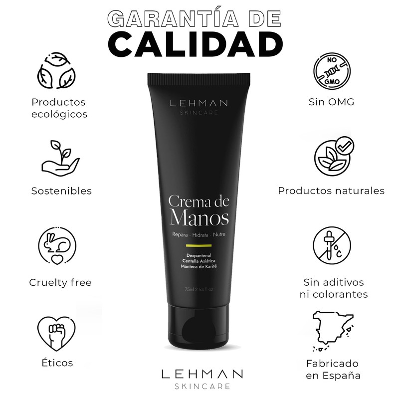 Reparierende Handcreme, Centella Asiatica, Dexpanthenol, feuchtigkeitsspendende Handcreme, süßes Mandelöl und