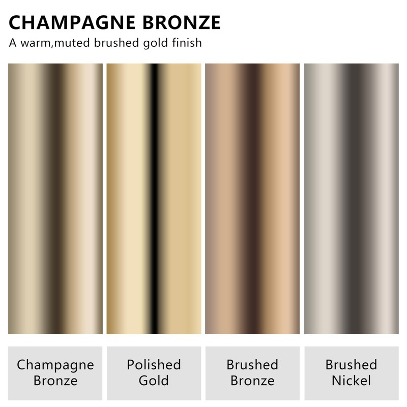 Champagne Bronze Sink Garbage Disposal Flange for Kitchen