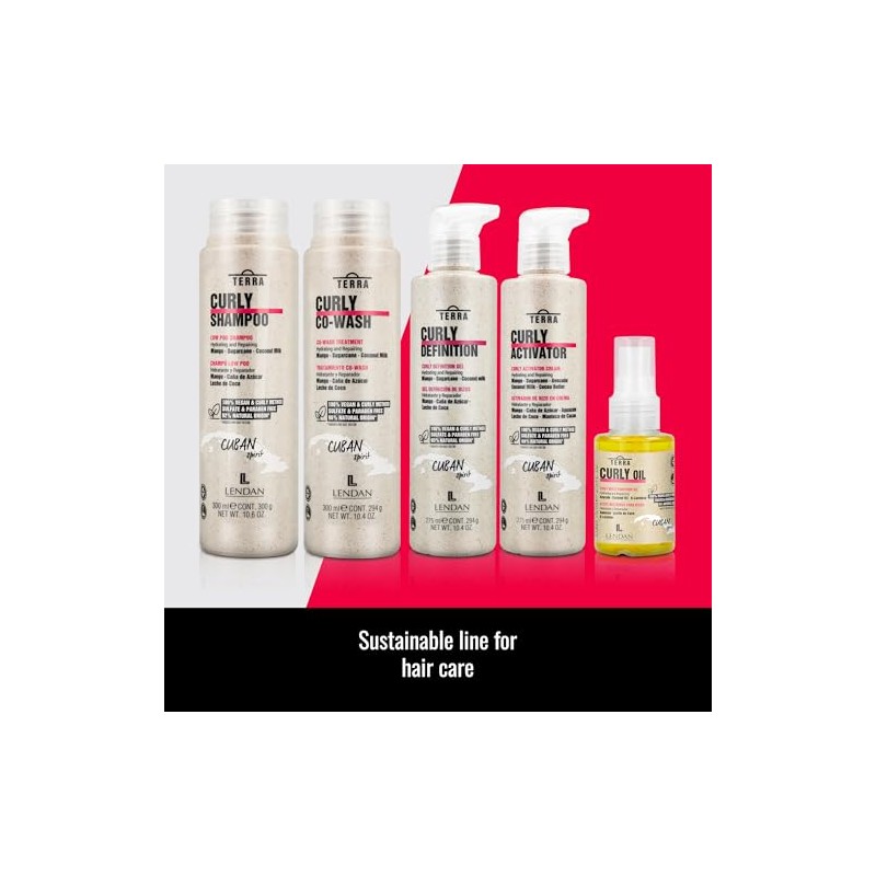 Lendan Terra Curly Definition 275ml Gel para definicion de rizos