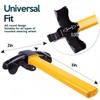 ZONETECH Car Steering Wheel Lock 2-Pack - Premium Quality Strong