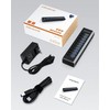 Rosonway - Hub USB de 10 puertos USB 3.0 de