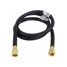 ToughGrade RV Propane Hose-3/8" Female SAE Flare Swivel x 3/8" Female SAE Flare Swivel 5ft