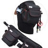 YOTENKA Waist Bag, Electrician's Waist Bag, Nail Bag with Lid,