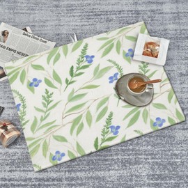 Sage Green Dish Drying Mat for Kitchen Counter Super Absorbent Double Sided Microfiber Coffee Bar Mat Dish Drainer Mat for Kitchen Countertop Protector and Decoration Extra Large 18"x24"in