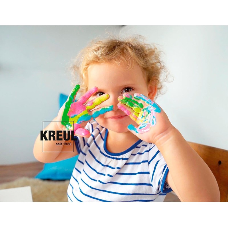 Mucki Fabric Finger Paint 250 ml, Green