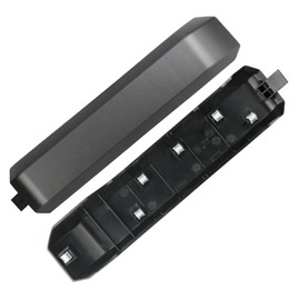 TQPONLY 1 Pcs Interior Inner Door Handle Cover Trim | Compatible with 2015-2020 Ford F150 Truck Accessories Replacement | Front Left Driver Side Door Armrest Pull Handle (Dark Gray)