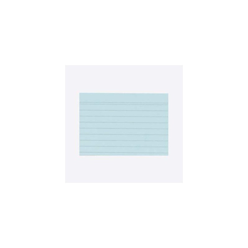 500 A8 Blue Index Cards Lined by Herlitz Saver Pack