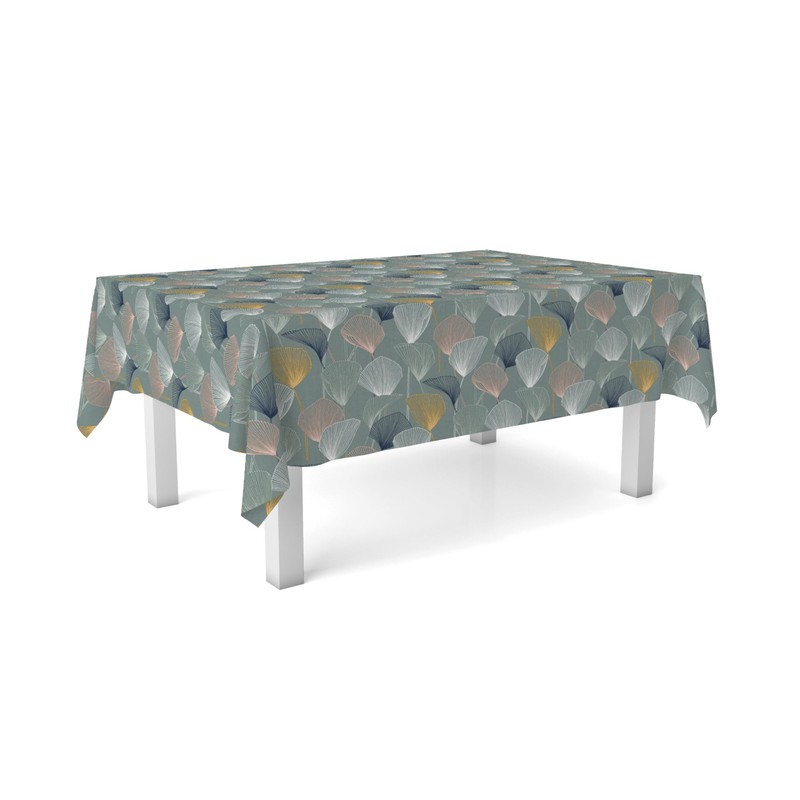 Martina Home Oilcloth Tablecloth DUERO Blue 200 x 140 cm