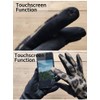 Azyekiny Women Leopard Print Touchscreen Gloves Womens Animal Printing Wool