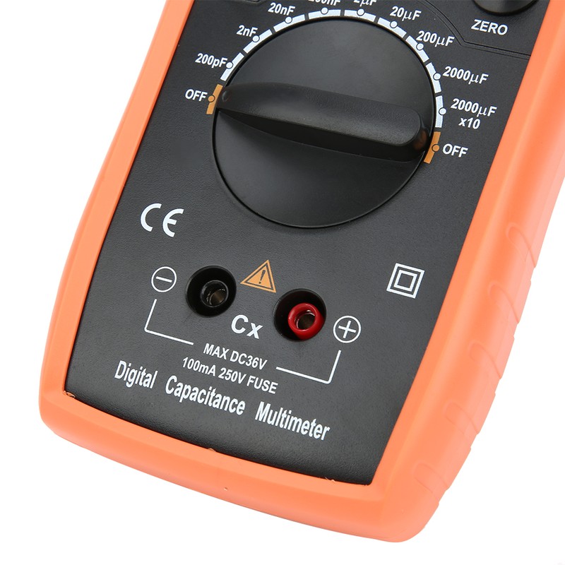 6013 Digital Multimeter Capacitance 20000uF Meter Manual Range Capacitance Tester