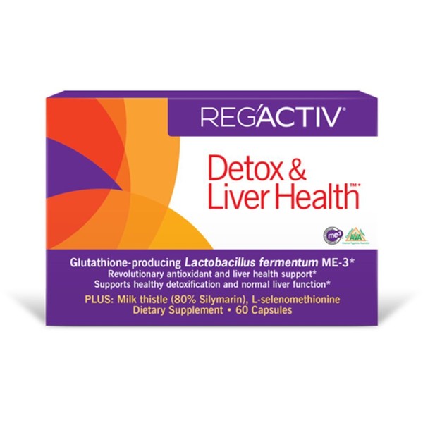 Reg'Active Detox and Liver Health, 60 Caps