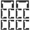 safycaby 10 PCS Shower Door Hinge Shims Glass Shower Door