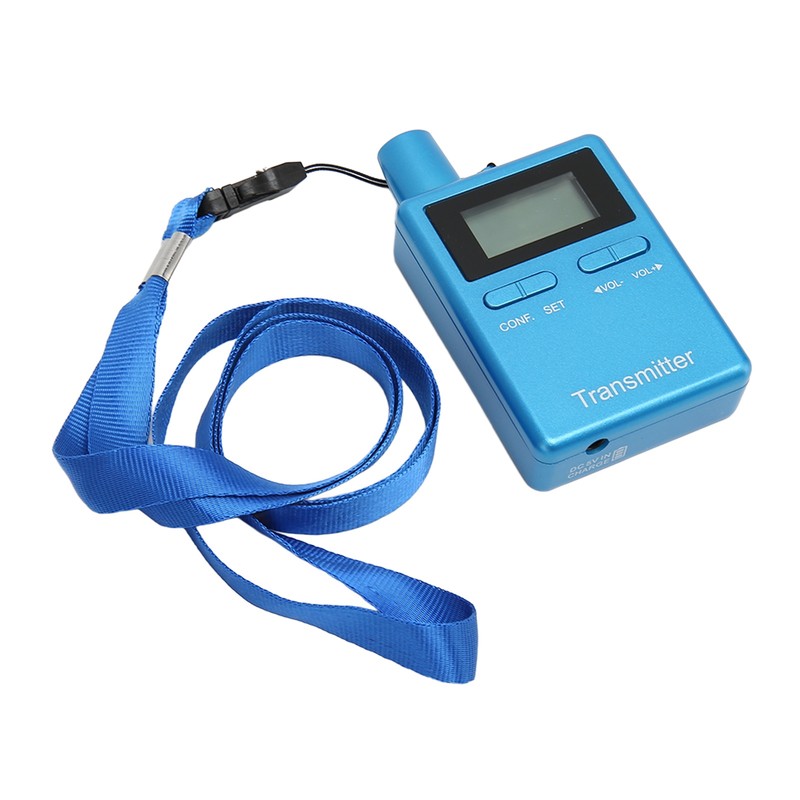 Wireless Church Guide HiFi LCD Wireless Interpretation Equipment with Earbuds