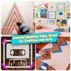 8Rolls Thin Painters Tape Total 176yards 1/8, 1/4, 1/2 inch