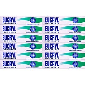 Eucryl Freshmint Smokers Toothpaste 50ml x 12 Packs by Eucryl