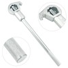 QWORK Heavy Duty Adjustable Hydrant Wrench – Fits 1-1/2" to