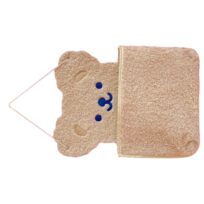 Wall Hanging Storage Bag Cute Bear Shape Large Capacity Wall