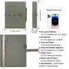 WASON A5 Journal Binder PU Leather Composition Notebook Ruled Spiral