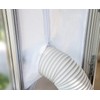 Universal Window Seal（400CM） with Zip and Hook Tape Suitable for