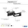 Xfort MailPlate Luxe 12" Letterplate Satin Chrome, Premium Draught Proof