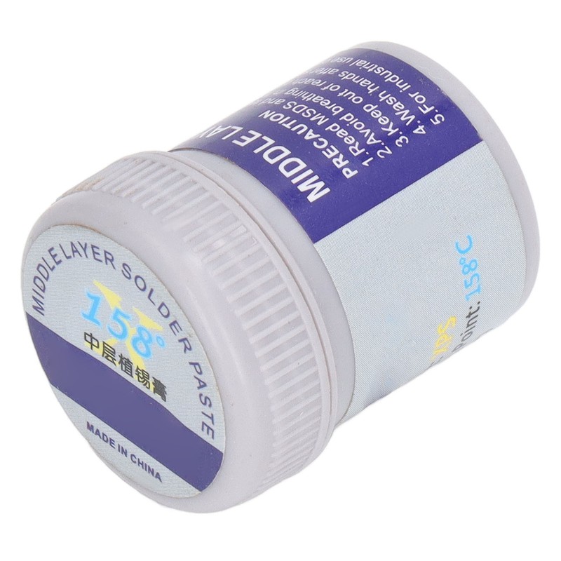 Low Temperature Tin Solder Paste Strong Compounding Force BGA Use