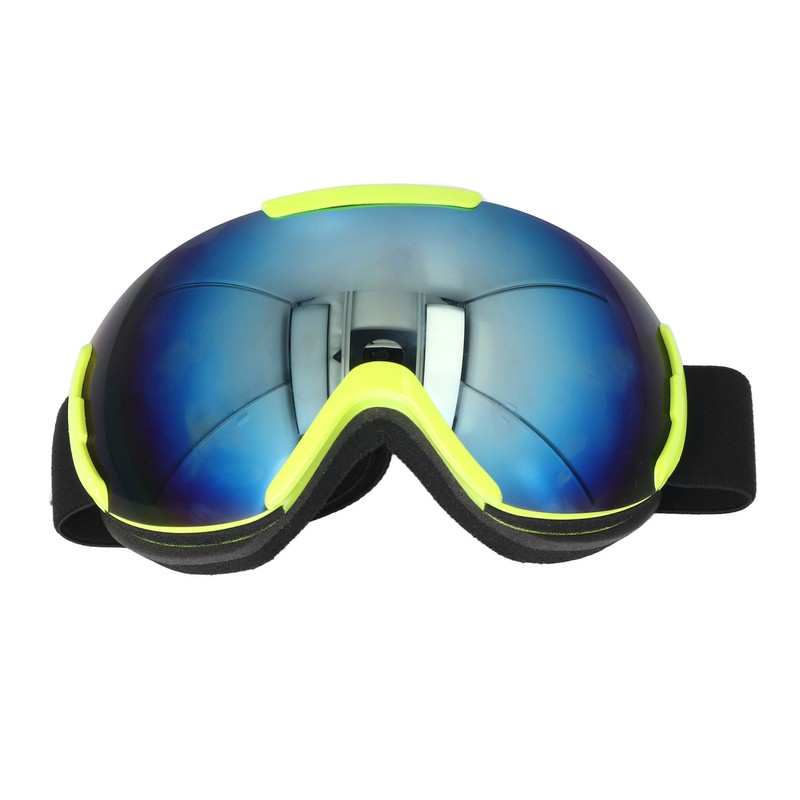 Ski Goggles PE Coated Lens Anti Fog Double Layers Adjustable