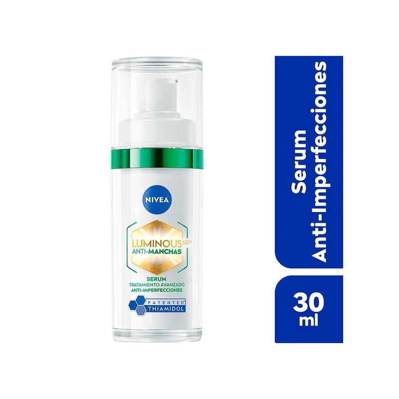 Serum Nivea Luminous 630 anti manchas tratamiento avanzado anti imperfecciones