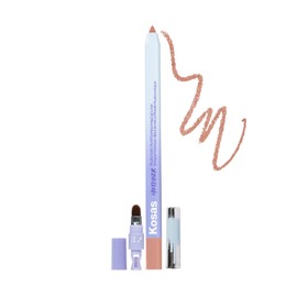 Kosas- Lápiz delineador de labios retráctil Hotliner con pincel y sacapuntas incorporados: contorno fácil, hidratante,