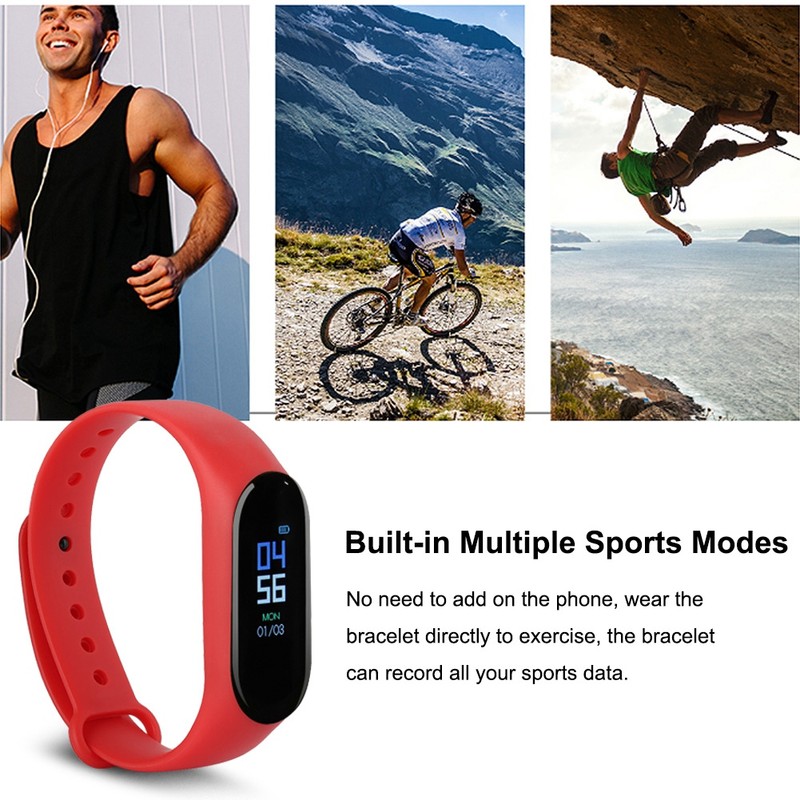 Bluetooth Smart Bracelet Watch Heart Rate Fitness Tracker Heart Rate