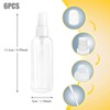 MUUZLL Spray Bottles 6 pcs, Refillable Cosmetic Spray Bottles, Small