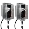 Baby Safety Dual Outlet Cover Box-Key Lock for Much Better