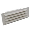 Kair White Airbrick Grille with Damper Flap for 150mm x