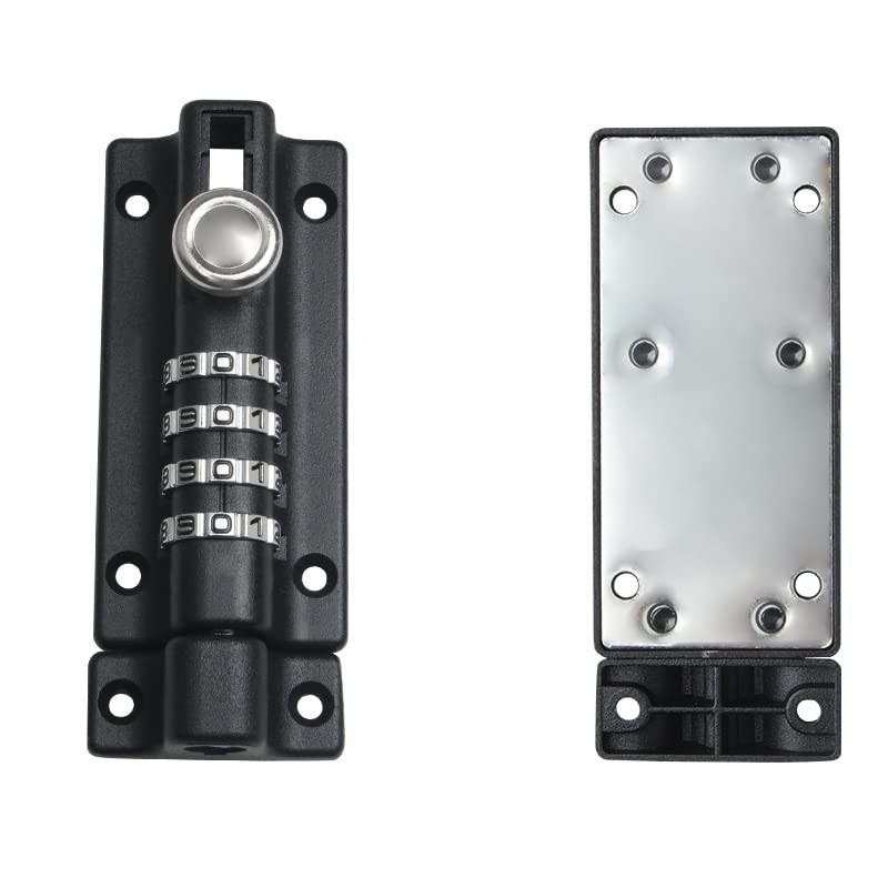 WANGCL Door Lock with Number Code, 4 Digit Weatherproof Door