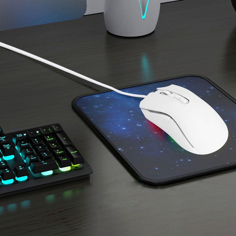 Gaming Mouse Wired Ergonomic USB Optical Computer Mouse with Colorful