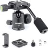 INNOREL D30 Tripod Ball Head with Handle, 360° Panoramic Ballhead